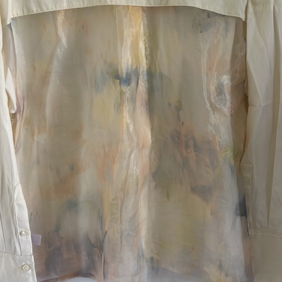 Parker The Reed Shirt Organza Back Size M/L - Picture 6 of 9